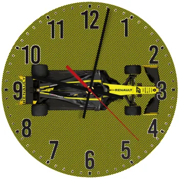 Renault Formula 1, Ρολόι τοίχου ξύλινο (30cm)