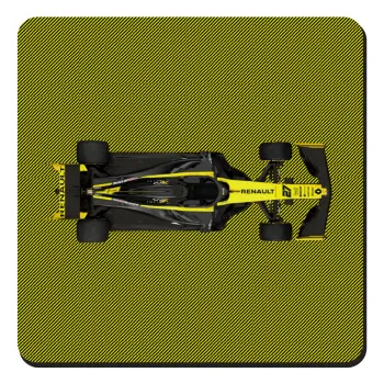 Renault Formula 1, Τετράγωνο μαγνητάκι ξύλινο 9x9cm