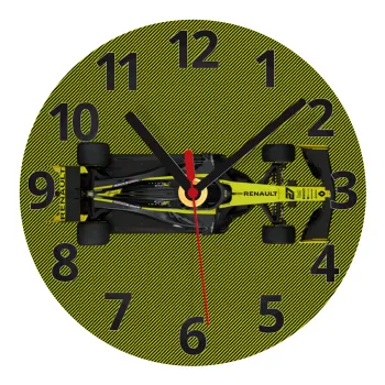 Renault Formula 1, Ρολόι τοίχου γυάλινο (20cm)