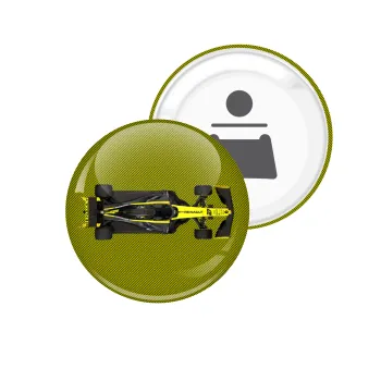 Renault Formula 1, Μαγνητάκι και ανοιχτήρι μπύρας στρογγυλό διάστασης 5,9cm