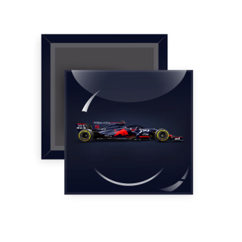 Redbull Formula 1, Μαγνητάκι ψυγείου τετράγωνο διάστασης 5x5cm