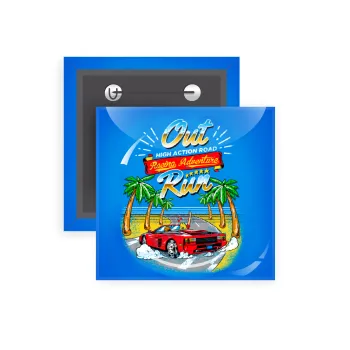 outrun game, Κονκάρδα παραμάνα τετράγωνη 5x5cm