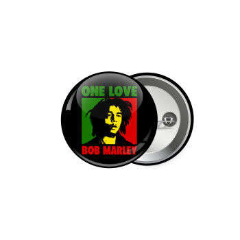 Bob marley, one love, Κονκάρδα παραμάνα 5cm