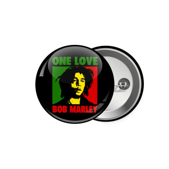 Bob marley, one love, Κονκάρδα παραμάνα 5.9cm