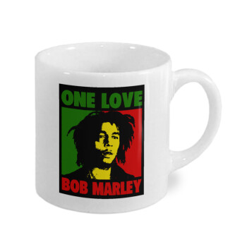 Bob marley, one love, Κουπάκι κεραμικό, για espresso 150ml