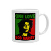 Bob marley, one love, Κούπα, κεραμική, 330ml (1 τεμάχιο)