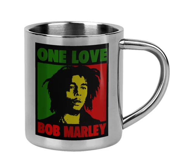 Bob marley — Mug Stainless steel double wall 300ml