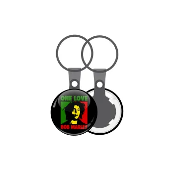Bob marley, one love, Μπρελόκ mini 2.5cm