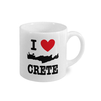 I Love Crete, Κουπάκι κεραμικό, για espresso 150ml