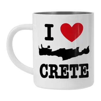 I Love Crete, Κούπα Ανοξείδωτη διπλού τοιχώματος 300ml