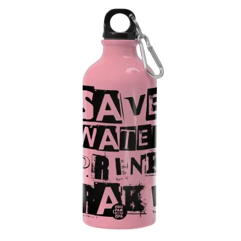 Save Water, Drink RAKI, Water bottle 600ml