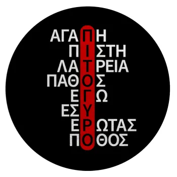 Πιτόγυρο πόθος, Επιφάνεια κοπής γυάλινη στρογγυλή (30cm)