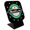 Hestiken Beer, Επιτραπέζιο ρολόι ξύλινο με δείκτες (10cm)