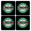 Hestiken Beer, ΣΕΤ 4 Σουβέρ ξύλινα τετράγωνα