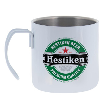 Hestiken Beer, Mug Stainless steel double wall 400ml