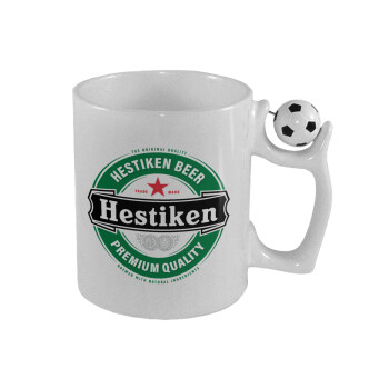 Hestiken Beer, Κούπα με μπάλα ποδασφαίρου , 330ml