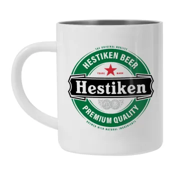 Hestiken Beer, Mug Stainless steel double wall 300ml