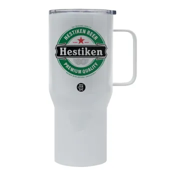Hestiken Beer, Tumbler με καπάκι, διπλού τοιχώματος (θερμό) 750L