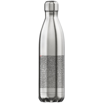 pi 3.14, Inox (Stainless steel) hot metal mug, double wall, 750ml