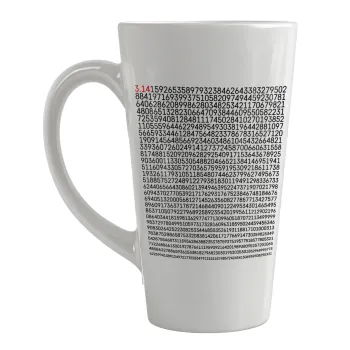 π 3.14, Κούπα κωνική Latte Μεγάλη, κεραμική, 450ml