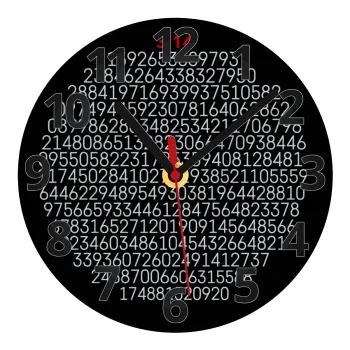 π 3.14, Ρολόι τοίχου γυάλινο (20cm)