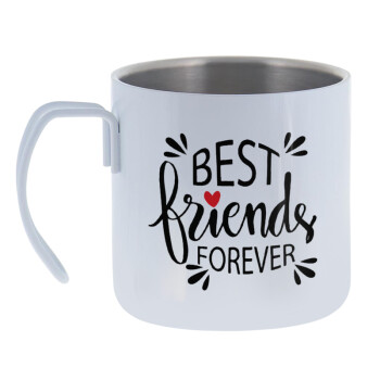 Best Friends forever, Mug Stainless steel double wall 400ml
