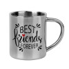 Best Friends forever, Mug Stainless steel double wall 300ml
