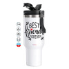 Mega Tumbler με καπάκι, διπλού τοιχώματος (θερμό) 1,2L
