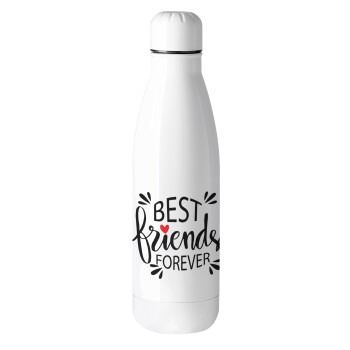 Best Friends forever, Μεταλλικό παγούρι θερμός (Stainless steel), 500ml