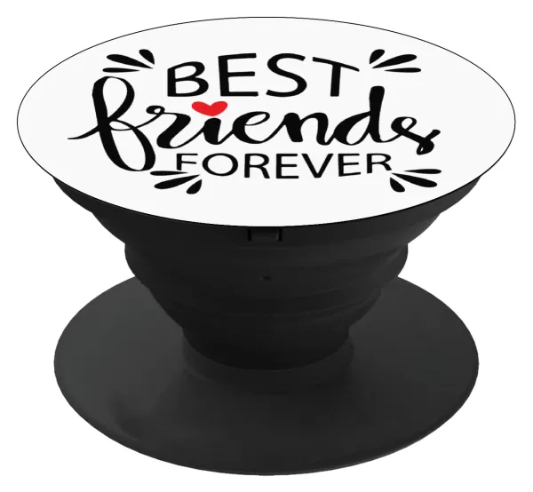 Best Friends forever — Phone Holders Stand  Μαύρο Βάση Στήριξης Κινητού στο Χέρι