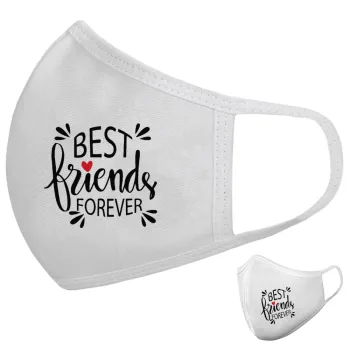 Best Friends forever, Μάσκα υφασμάτινη υψηλής άνεσης παιδική (Δώρο πλαστική θήκη)