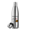 Μεταλλικό παγούρι θερμός Inox (Stainless steel), διπλού τοιχώματος, 500ml