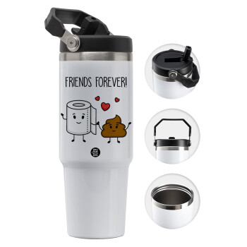 Friends forever, Θερμός Ανοξείδωτο 30oz με χερούλι