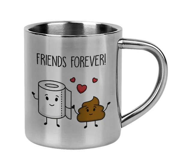Friends forever — Κούπα Ανοξείδωτη διπλού τοιχώματος 300ml