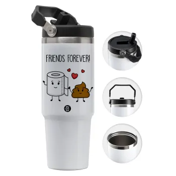 Friends forever, Θερμός Ανοξείδωτο 30oz με χερούλι