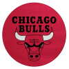 Chicago Bulls, Επιφάνεια κοπής γυάλινη στρογγυλή (30cm)