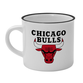Chicago Bulls, Κούπα κεραμική vintage Λευκή/Μαύρη 230ml