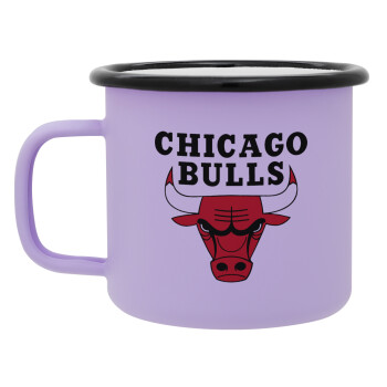 Chicago Bulls, Κούπα Μεταλλική εμαγιέ ΜΑΤ Light Pastel Purple 360ml
