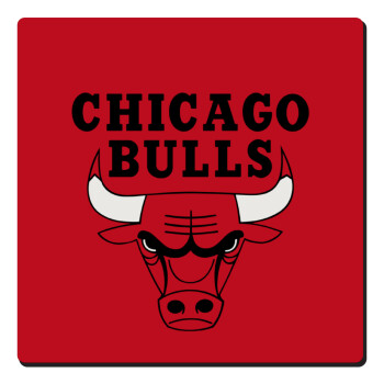 Chicago Bulls, Τετράγωνο μαγνητάκι ξύλινο 6x6cm