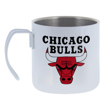 Chicago Bulls, Mug Stainless steel double wall 400ml