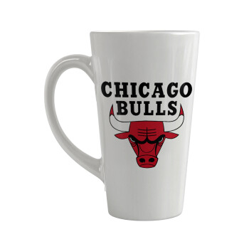 Chicago Bulls, Κούπα κωνική Latte Μεγάλη, κεραμική, 450ml