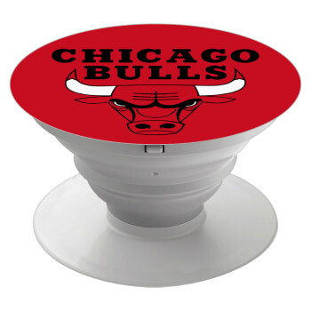 Chicago Bulls, Phone Holders Stand  White Hand-held Mobile Phone Holder
