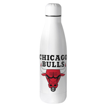 Chicago Bulls, Μεταλλικό παγούρι Stainless steel, 700ml