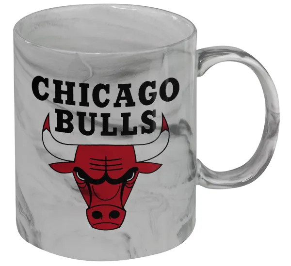 Chicago Bulls — Mug ceramic marble style, 330ml