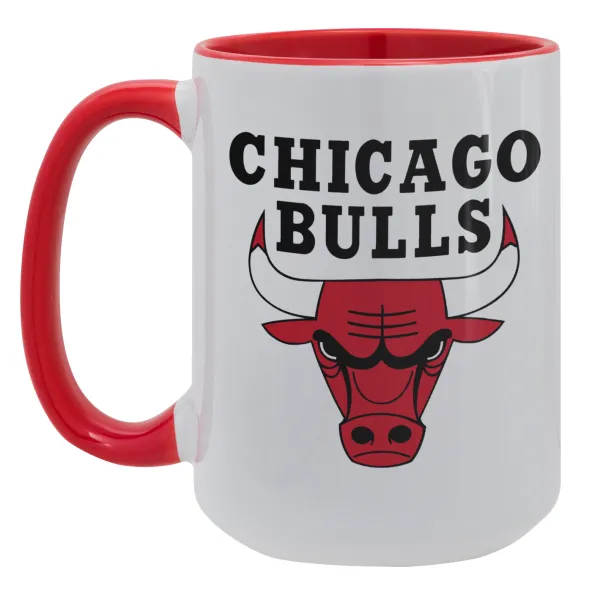 Chicago Bulls — Mega mug 15oz, red ceramic, 450ml