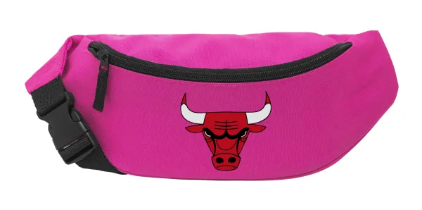 Chicago Bulls — Unisex waist bag (banana) in PINK color with 2 pockets