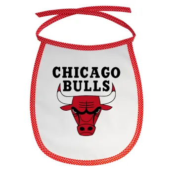 Chicago Bulls, Σαλιάρα μωρού αλέκιαστη με κορδόνι Κόκκινη