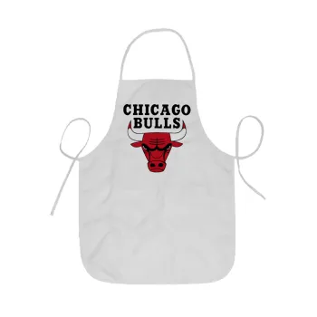 Chicago Bulls, Ποδιά Σεφ ολόσωμη κοντή  Παιδική (44x62cm)