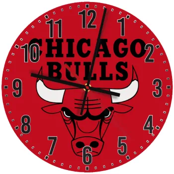 Chicago Bulls, Ρολόι τοίχου ξύλινο (30cm)