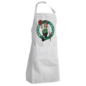 Boston Celtics, Ποδιά Σεφ Ολόσωμη Ενήλικων (με ρυθμιστικά και 2 τσέπες)